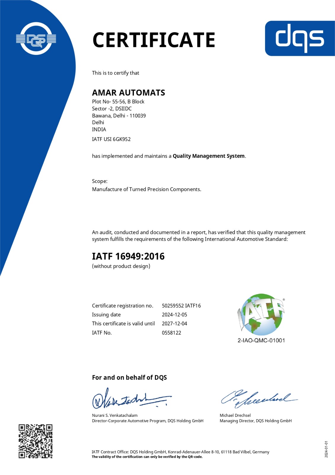 Certificate 2